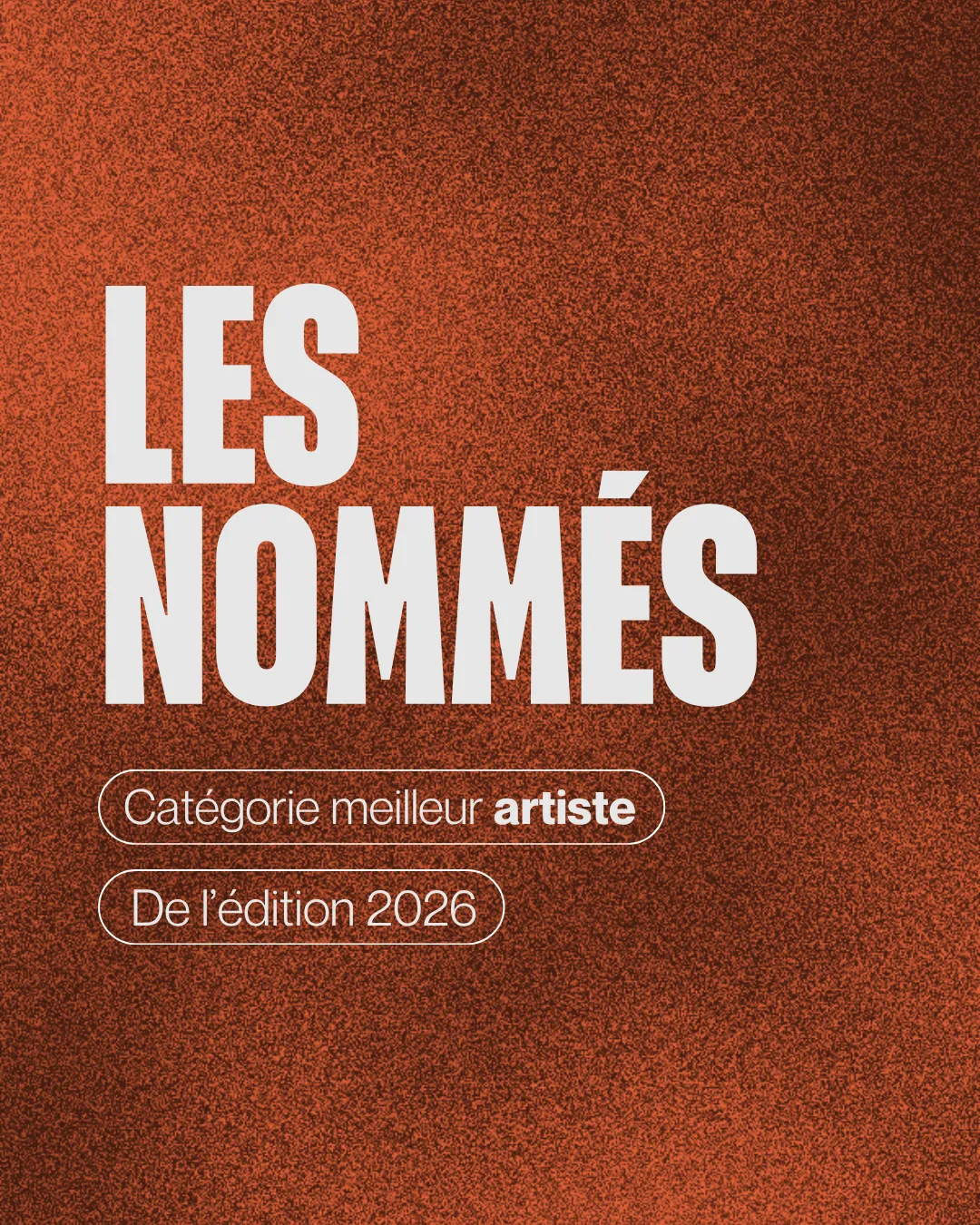 Les nommés de la catégorie Meilleur(e) artiste aux Trophées de l’Afro Gala 2026 à Lyon