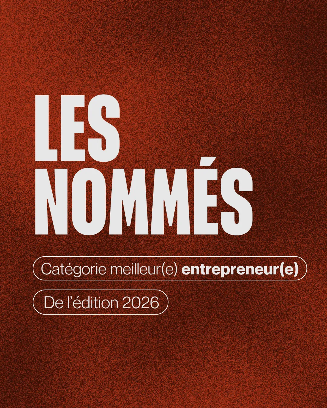 Les nommés de la catégorie Meilleur(e) entrepreneur(e) aux Trophées de l’Afro Gala 2026 à Lyon