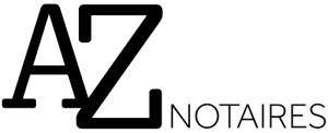 Logo d’AZ Notaires, partenaire de l’Afro Gala à Lyon