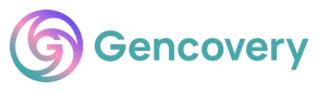 Logo de Gencovery, partenaire de l’Afro Gala à Lyon